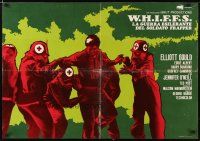 2p087 WHIFFS Italian lrg pbusta '75 Elliott Gould, the most hilarious military farce since MASH!
