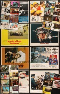 2s040 LOT OF 37 LOBBY CARDS '70s-80s great images from a variety of different movies!