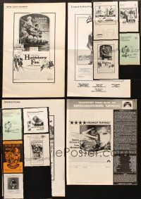 2s080 LOT OF 13 CUT PRESSBOOKS '60s-70s a a variety of great advertising images!