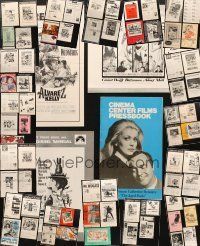 2s111 LOT OF 88 UNCUT PRESSBOOKS '40s-80s great advertising images from a variety of movies!
