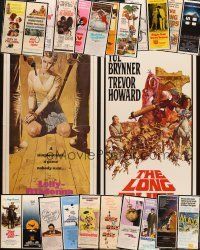 2s182 LOT OF 24 UNFOLDED INSERTS '60s-80s great images from a variety of movies!