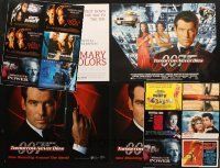 2s191 LOT OF 16 UNFOLDED ENGLISH MINI POSTERS '90s-00s Tomorrow Never Dies & more!