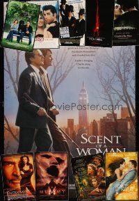 2s218 LOT OF 36 UNFOLDED DOUBLE-SIDED ONE-SHEETS '92 - '05 Scent of a Woman, From Hell & more!