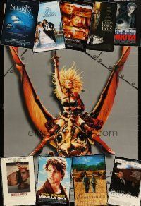 2s273 LOT OF 30 UNFOLDED ONE-SHEETS '86 - '03 Heavy Metal, Sharks 3D, Vanilla Sky & more!