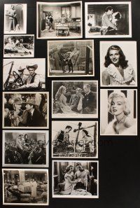 2s335 LOT OF 14 REPRO 8X10 STILLS '80s Marilyn Monroe, Rita Hayworth, Humphrey Bogart & more!