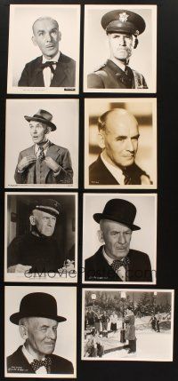 2s168 LOT OF 15 JAMES GLEASON 8X10 STILLS '40s-50s great portraits & movie scenes!