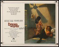 2w027 BEYOND THE LIMIT 1/2sh '83 art of Michael Caine, Richard Gere & sexy girl by Richard Amsel!