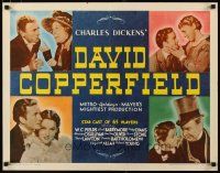 2w068 DAVID COPPERFIELD 1/2sh R62 W.C. Fields stars as Micawber in Charles Dickens' classic story!