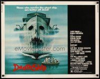 2w074 DEATH SHIP 1/2sh '80 those who survive are better off dead, cool haunted ocean liner art!