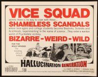 2w122 HALLUCINATION GENERATION 1/2sh '67 Beatniks, Sickniks & Acid-Heads, bizarre, weird & wild!