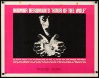 2w142 HOUR OF THE WOLF 1/2sh '68 Ingmar Bergman's Vargtimmen, Liv Ullmann, Max Von Sydow