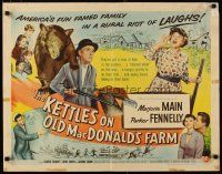 2w165 KETTLES ON OLD MacDONALD'S FARM 1/2sh '57 Marjorie Main & Parker Fennelly in the Ozarks!