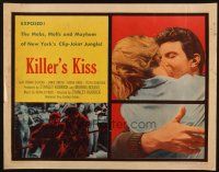 2w171 KILLER'S KISS 1/2sh '55 early Stanley Kubrick noir set in New York's Clip Joint Jungle!