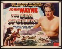 2w269 SEA SPOILERS 1/2sh R48 barechested Coast Guard he-man John Wayne is dynamite to killers!