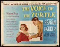 2w325 VOICE OF THE TURTLE style B 1/2sh '48 Ronald Reagan, Eleanor Parker, Eve Arden in WWII