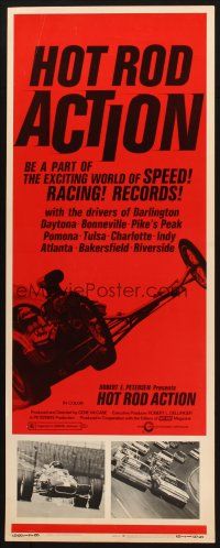 2w540 HOT ROD ACTION insert '69 the exciting world of speed, drag racing & record breaking runs!