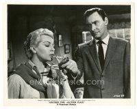 2x031 ANOTHER TIME ANOTHER PLACE 8x10 still '58 Barry Sullivan lights Lana Turner's cigarette!