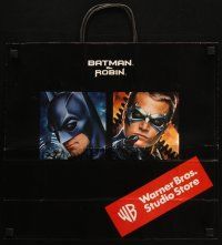 2y030 BATMAN & ROBIN promo shopping bag '97 from the Warner Bros Studio Store!