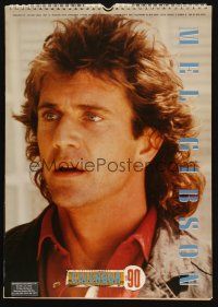 2y025 MEL GIBSON wall calendar '90 great images fro all his best movies!