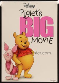 2y036 PIGLET'S BIG MOVIE set of 6 ceiling hanger posters '03 Winnie the Pooh & all his friends!