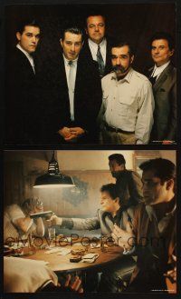 2y021 GOODFELLAS 10 color 13.5x16.5 stills '90 Robert De Niro, Joe Pesci, Ray Liotta, Scorsese!