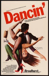 2y338 DANCIN' stage play WC '78 directed & choreographed by Bob Fosse, wild Mitchell dance art!!