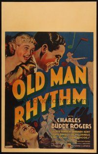 2y536 OLD MAN RHYTHM WC '35 Charles Buddy Rogers musically returns to college with his son!