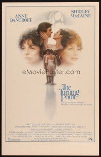 2y686 TURNING POINT WC '77 artwork of Shirley MacLaine & Anne Bancroft by John Alvin!