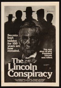2y035 LINCOLN CONSPIRACY educational packet '77 secrets revealed about the former President!