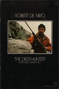 2y103 DEER HUNTER promo brochure '78 directed by Michael Cimino, Robert De Niro, Christopher Walken