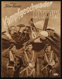3a0163 BATTLE SQUADRON LUTZOW German program '41 Nazi anti-Polish propaganda about German aviators!