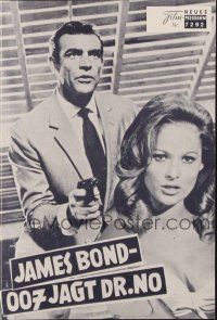 3a0621 DR. NO Austrian program R78 different images of Sean Connery as James Bond, Ursula Andress!
