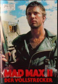 3a0670 MAD MAX 2: THE ROAD WARRIOR Austrian program '82 Mel Gibson returns as Mad Max, different!