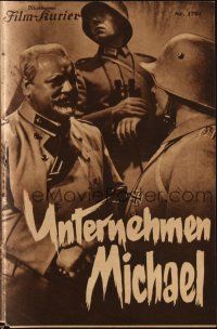 3a0578 PRIVATE'S JOB Austrian program '37 Karl Ritter's Unternehmen Michael, World War I!