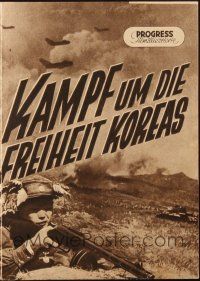 3a0748 KAMPF UM DIE FREIHEIT KOREAS East German program '54 Korean War documentary!