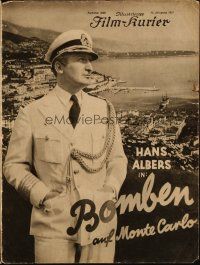 3a0113 BOMBS OVER MONTE CARLO German program '31 Hans Albers, Bomben auf Monte Carlo!
