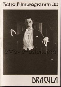 3a0311 DRACULA German program R86 Tod Browning, Bela Lugosi vampire classic, different images!