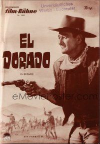 3a0314 EL DORADO German program '67 John Wayne, Robert Mitchum, different western images!