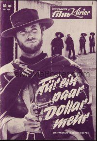 3a0322 FOR A FEW DOLLARS MORE German program '66 Sergio Leone classic, Clint Eastwood, different!