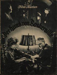 3a0128 HOUND OF THE BASKERVILLES German program '37 German Sherlock Holmes adaptation!