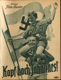 3a0183 KOPF HOCH JOHANNES German program '41 wild pro-Nazi Youth movie directed by Viktor de Kowa!