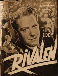 3a0134 LET FREEDOM RING German program '39 different images of Nelson Eddy & pretty Virginia Bruce!