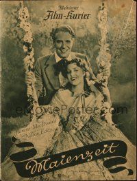 3a0138 MAYTIME German program '37 different images of Jeanette MacDonald & Nelson Eddy!