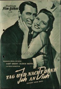 3a0419 NIGHT & DAY German program '49 Cary Grant as Cole Porter, Alexis Smith, different images!