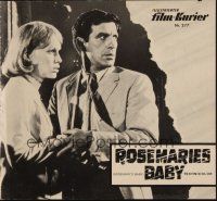 3a0465 ROSEMARY'S BABY German program '68 Roman Polanski, Mia Farrow, Cassavetes, different images!
