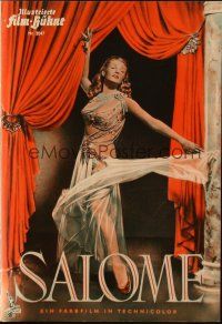 3a0470 SALOME German program '53 different images of sexy Rita Hayworth & Stewart Granger!