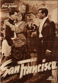 3a0473 SAN FRANCISCO German program R55 different images of Clark Gable & Jeanette MacDonald!