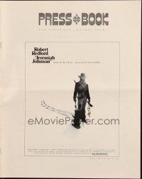 3a0919 JEREMIAH JOHNSON pressbook '72 Robert Redford, Will Geer, directed by Sydney Pollack!