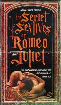 3a1058 SECRET SEX LIVES OF ROMEO & JULIET pressbook '68 the most beautiful exploitation ever!