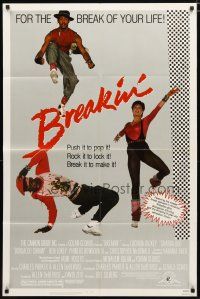 3b119 BREAKIN' 1sh '84 break-dancing Shabba-doo dances for his life, rock it to lock it!